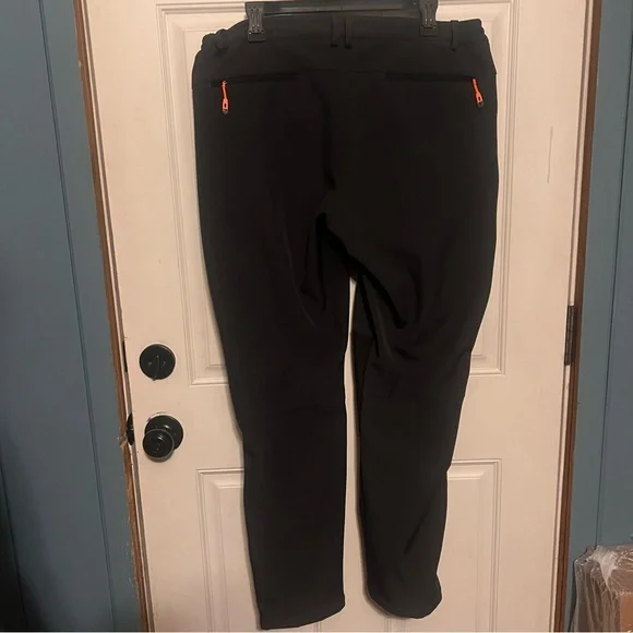 Postropaky Women Gray & Black Snow ski Pants warm stretch waterproof soft shell - Picture 8 of 10